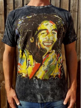 Bob Marley - Reggae - No Time - t-shirt - 100% cotton  - Black - Medium