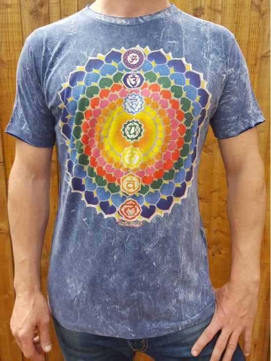 Chakra Love Mandala - No Time - T shirt - 100% cotton