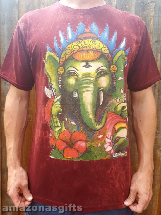 Ganesha - No Time - T-shirt - 100% cotton - M - L