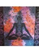7 Chakras-Wall Hanging-Tapestry-Throw-Bed Sheet-Fair Trade-100% cotton-Tapestries-Tie Dye