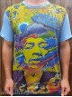 Jimi Hendrix - Mirror - T shirt  - White - 100% cotton