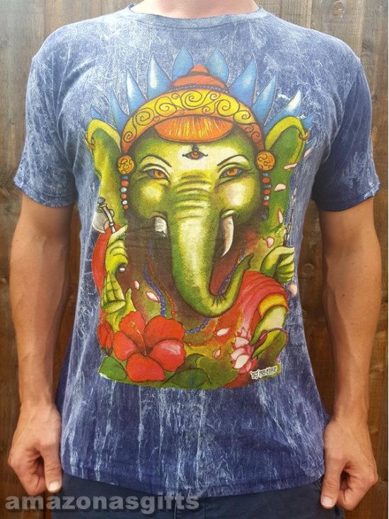 Ganesha - No Time - T-shirt - 100% cotton - M - L