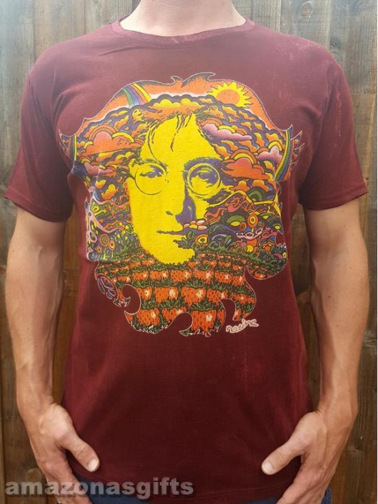 John Lennon - The Beatles - No Time - T-shirt - 100% Cotton